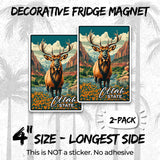 Utah State Magnet 2-Pack — 4