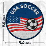 US USA America Soccer Patch — 3