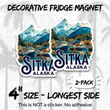 Sitka Alaska Magnet 2-Pack — 4