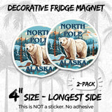 North Pole Alaska Magnet 2-Pack — 4