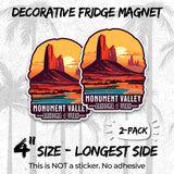 Monument Valley Arizona Utah Magnet 2-Pack — 4