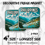 Philippines Magnet 2-Pack — 4