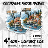 Lake Como Italy Magnet 2-Pack — 4