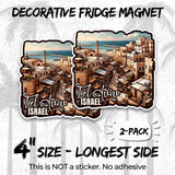 Tel Aviv Israel Magnet 2-Pack — 4