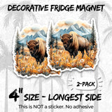 Bison Magnet 2-Pack — 4