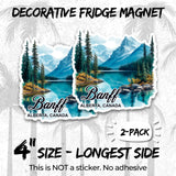 Banff Alberta Canada Magnet 2-Pack — 4