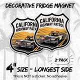 California Highway Patrol Magnet 2-Pack — 4