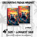 Wisconsin State Magnet 2-Pack — 4