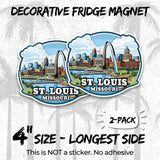St. Louis Missouri Magnet 2-Pack — 4