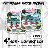 Waikiki Hawaii Magnet 2-Pack — 4