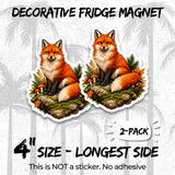 Fox Magnet 2-Pack — 4