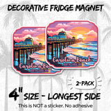 Carolina Beach North Carolina Magnet 2-Pack — 4