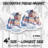 Quebec Canada Magnet 2-Pack — 4