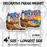 New Jersey State Magnet 2-Pack — 4