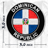 Dominican Republic Flag Patch — 3
