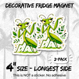 Praying Mantis Magnet 2-Pack — 4