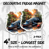 Alligator Magnet 2-Pack — 4
