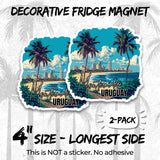 Montevideo Uruguay Magnet 2-Pack — 4