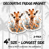 Giraffe Magnet 2-Pack — 4