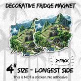 Machu Picchu Peru Magnet 2-Pack — 4