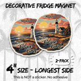 Cape Cod Massachusetts Magnet 2-Pack — 4
