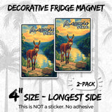 Missouri State Magnet 2-Pack — 4
