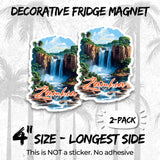 Zambia Magnet 4 Inch 2-Pack Country Africa – Strong Vinyl Decorative Travel Magnets for Fridge Locker Kitchen Office – Cute Fun Aesthetic Cool Durable & Long-Lasting Souvenir ID44999 2