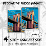 Brooklyn Bridge New York Magnet 2-Pack — 4