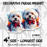 Bichon Frise Magnet 2-Pack — 4