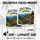 Blue Ridge Parkway North Carolina Magnet 2-Pack — 4