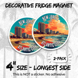 Atlantic City New Jersey Magnet 2-Pack — 4