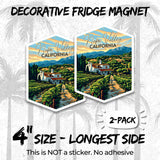Napa Valley California Magnet 2-Pack — 4