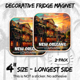 New Orleans Louisiana Magnet 2-Pack — 4