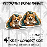 Corgi Magnet 2-Pack — 4
