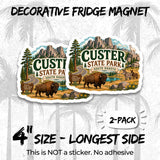 Custer State Park South Dakota Magnet 2-Pack — 4
