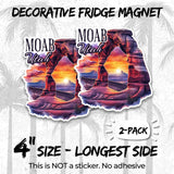 Moab Utah Magnet 2-Pack — 4