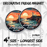 Long Island New York Magnet 2-Pack — 4