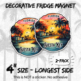 Siesta Key Florida Magnet 2-Pack — 4