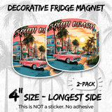 South Beach Florida Magnet 2-Pack — 4